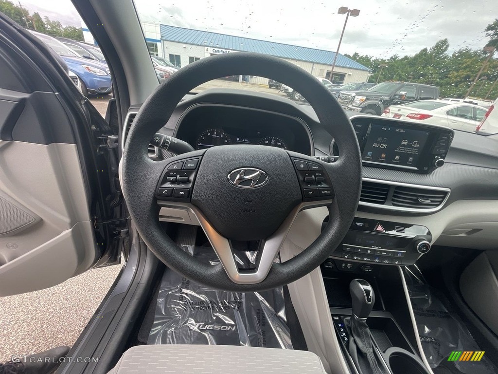 2021 Tucson SEL AWD - Magnetic Force / Gray photo #9
