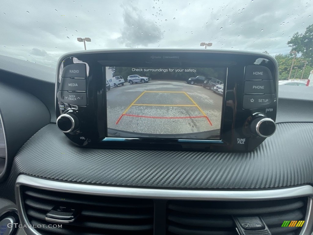 2021 Tucson SEL AWD - Magnetic Force / Gray photo #12