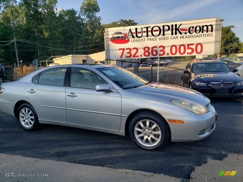 2003 ES 300 - Millennium Silver Metallic / Light Charcoal photo #1