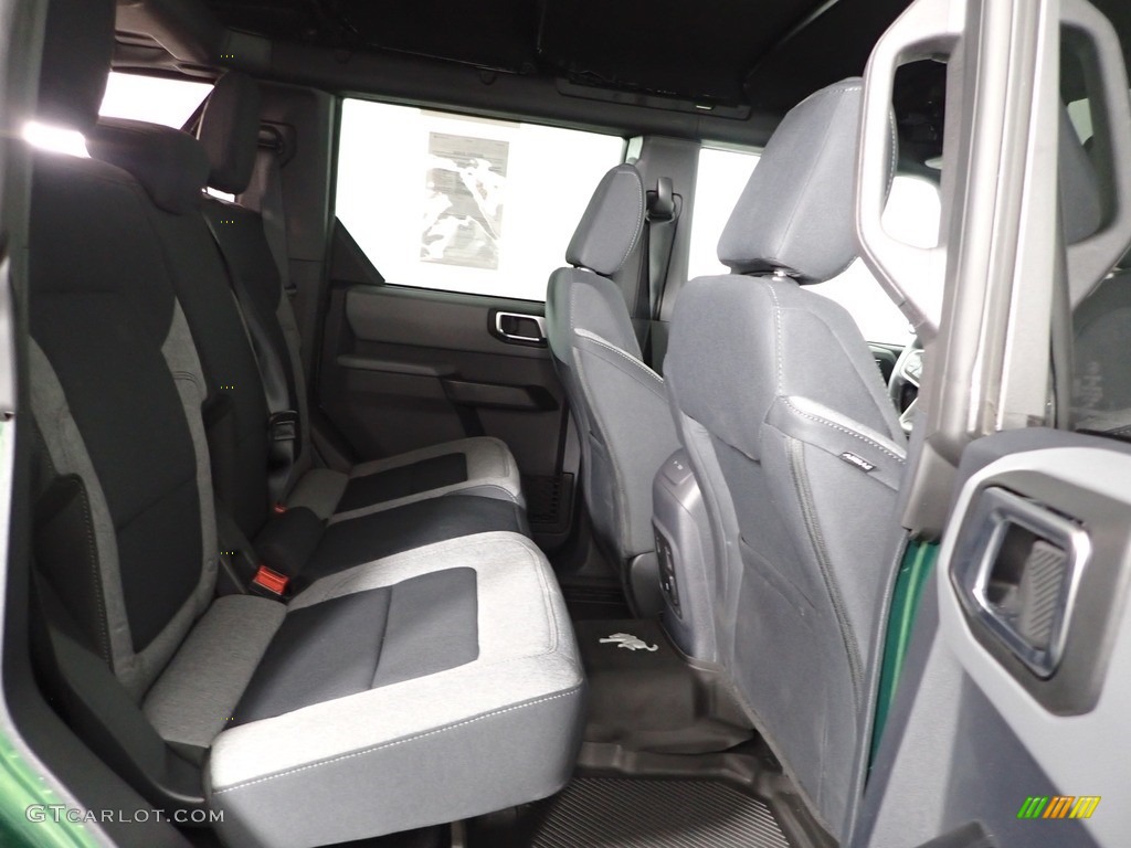 2022 Ford Bronco Big Bend 4x4 4-Door Rear Seat Photo #144676976