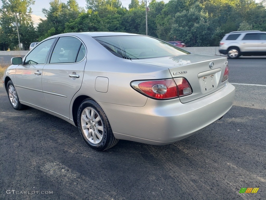 2003 ES 300 - Millennium Silver Metallic / Light Charcoal photo #5