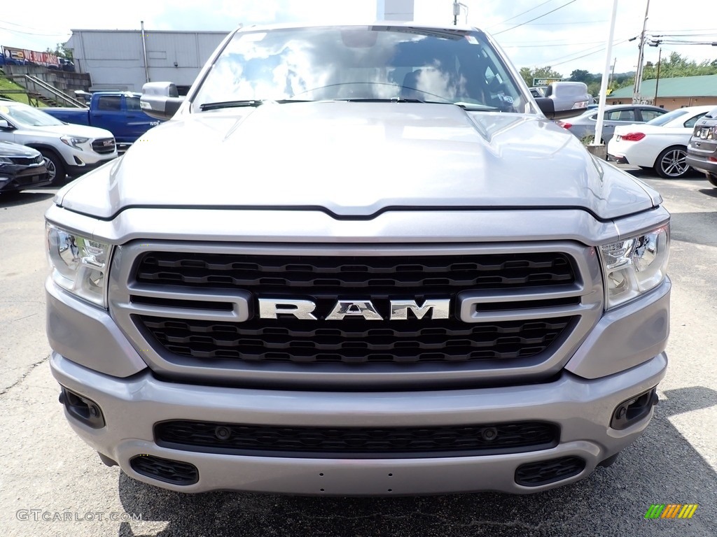 2022 1500 Big Horn Crew Cab 4x4 - Billet Silver Metallic / Black photo #8