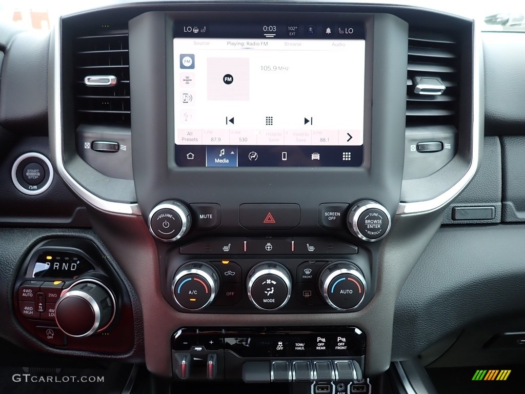 2022 1500 Big Horn Crew Cab 4x4 - Billet Silver Metallic / Black photo #20