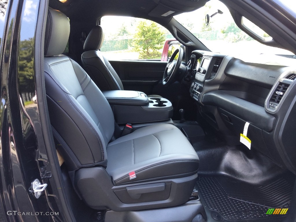Black/Diesel Gray Interior 2022 Ram 3500 Tradesman Regular Cab 4x4 Chassis Photo #144678272