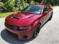 Octane Red Pearl 2022 Dodge Charger SRT Hellcat Widebody Exterior