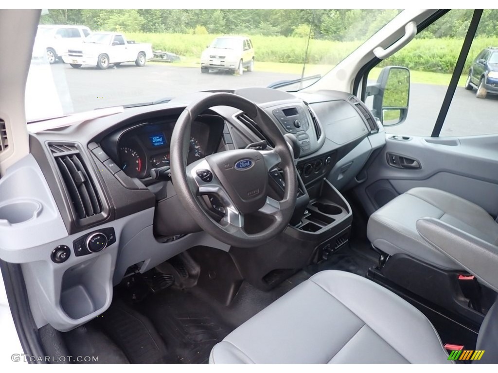 Pewter Interior 2016 Ford Transit 250 Van XL LR Long Photo #144678599