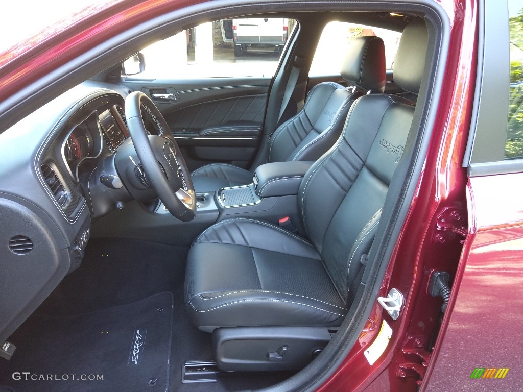 Black Interior 2022 Dodge Charger SRT Hellcat Widebody Photo #144678749