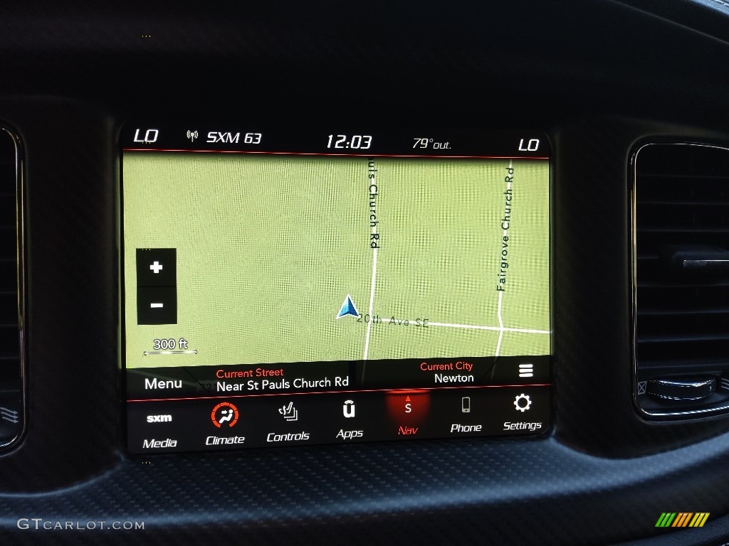2022 Dodge Charger SRT Hellcat Widebody Navigation Photo #144679106