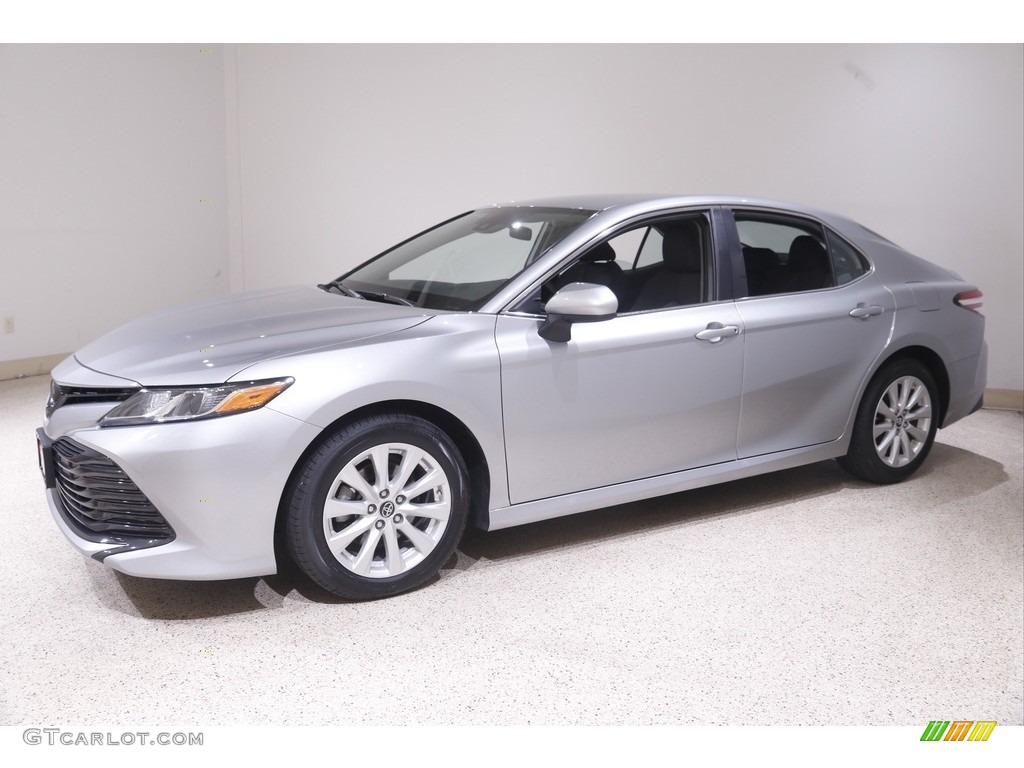 2019 Camry LE - Celestial Silver Metallic / Ash photo #3