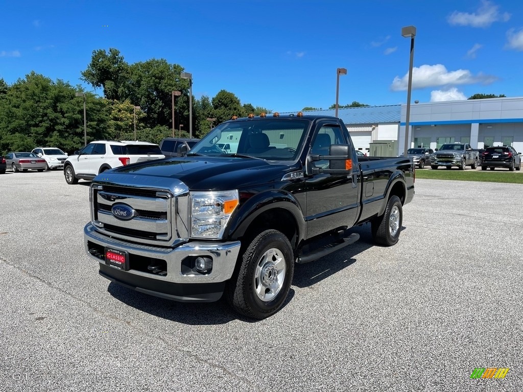 2016 F250 Super Duty XLT Regular Cab 4x4 - Shadow Black / Steel photo #1