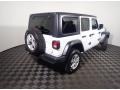 2021 Bright White Jeep Wrangler Unlimited Sport 4x4 Right Hand Drive  photo #18