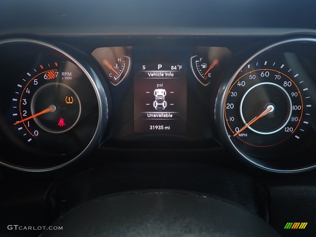 2021 Jeep Wrangler Unlimited Sport 4x4 Right Hand Drive Gauges Photos