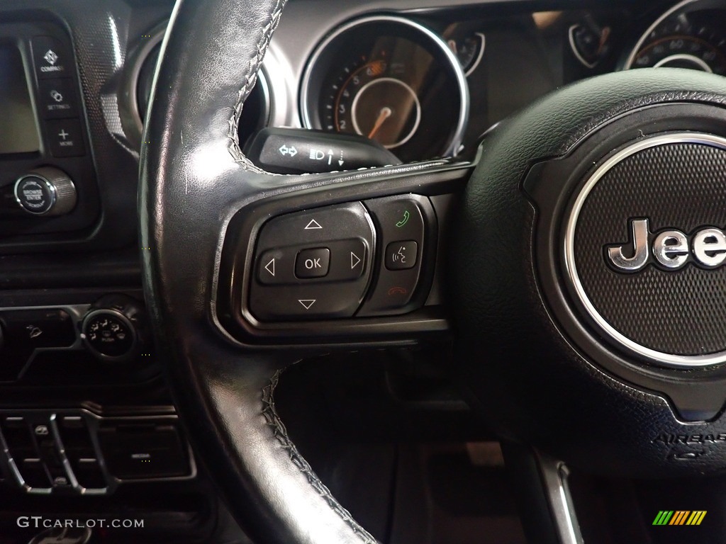 2021 Jeep Wrangler Unlimited Sport 4x4 Right Hand Drive Black Steering Wheel Photo #144680381
