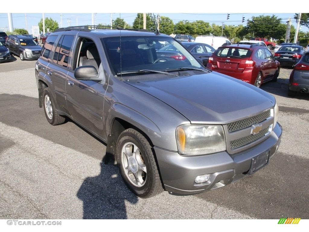 2009 TrailBlazer LT 4x4 - Graystone Metallic / Ebony photo #3