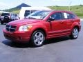 2007 Inferno Red Crystal Pearl Dodge Caliber R/T  photo #1