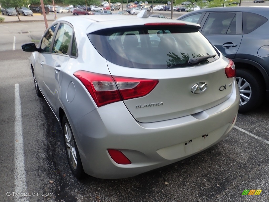 2013 Elantra GT - Silver / Black photo #2