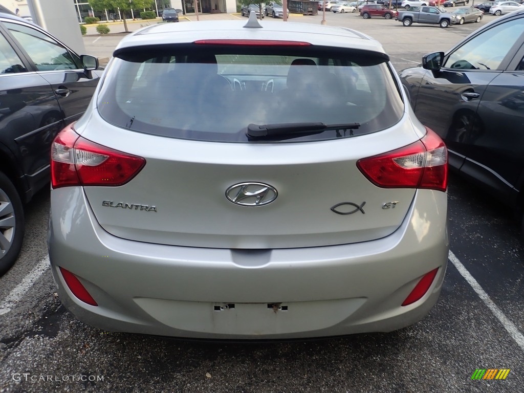2013 Elantra GT - Silver / Black photo #3
