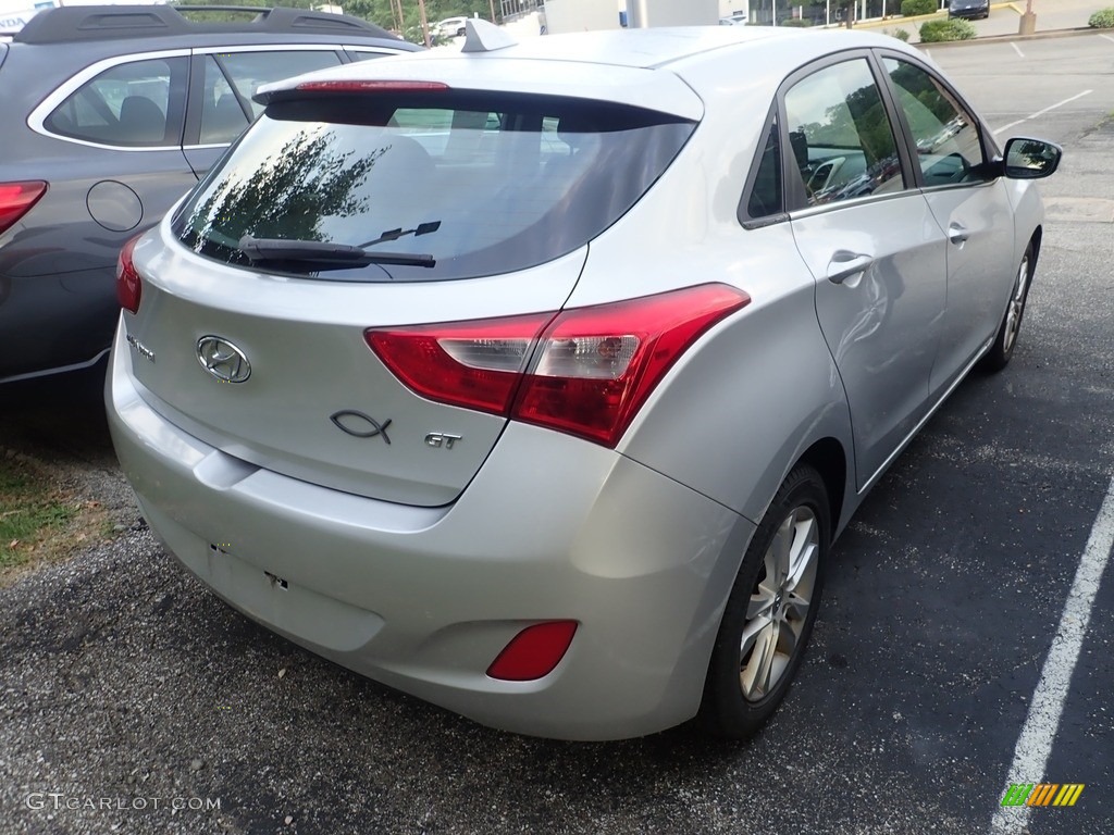 2013 Elantra GT - Silver / Black photo #4