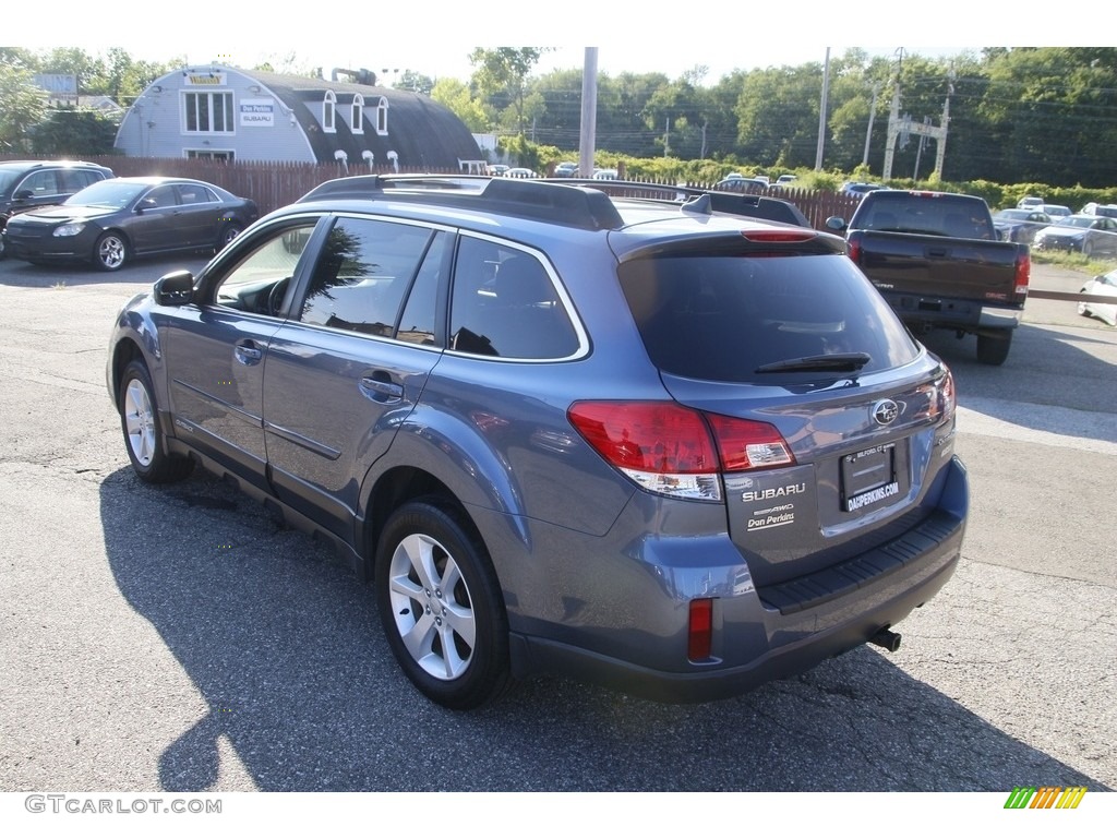 2014 Outback 2.5i Premium - Twilight Blue Metallic / Black photo #7