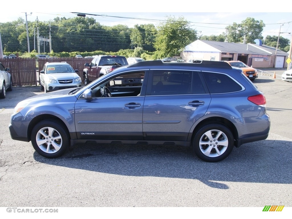 2014 Outback 2.5i Premium - Twilight Blue Metallic / Black photo #8