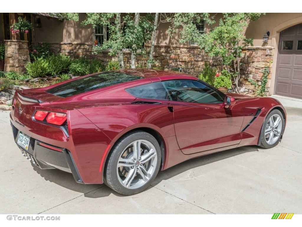 2016 Corvette Stingray Coupe - Long Beach Red Metallic Tintcoat / Kalahari photo #3