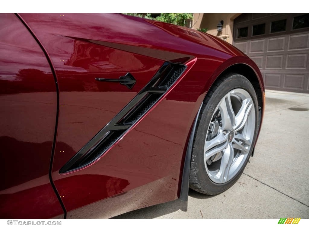 2016 Corvette Stingray Coupe - Long Beach Red Metallic Tintcoat / Kalahari photo #7