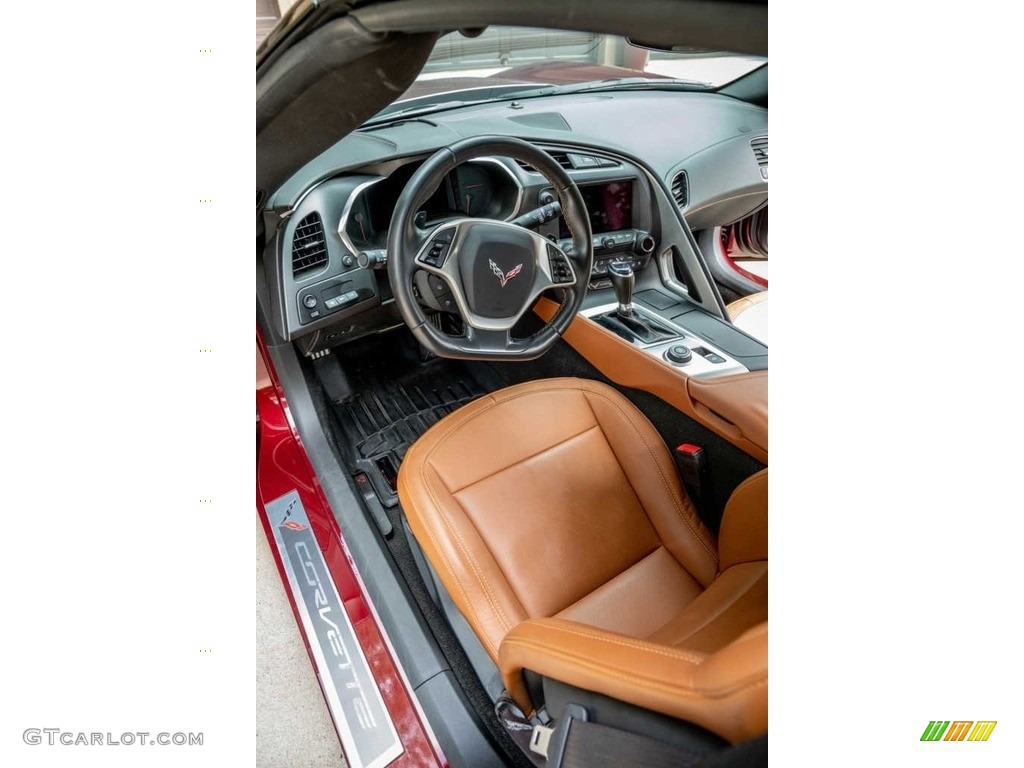 2016 Corvette Stingray Coupe - Long Beach Red Metallic Tintcoat / Kalahari photo #8