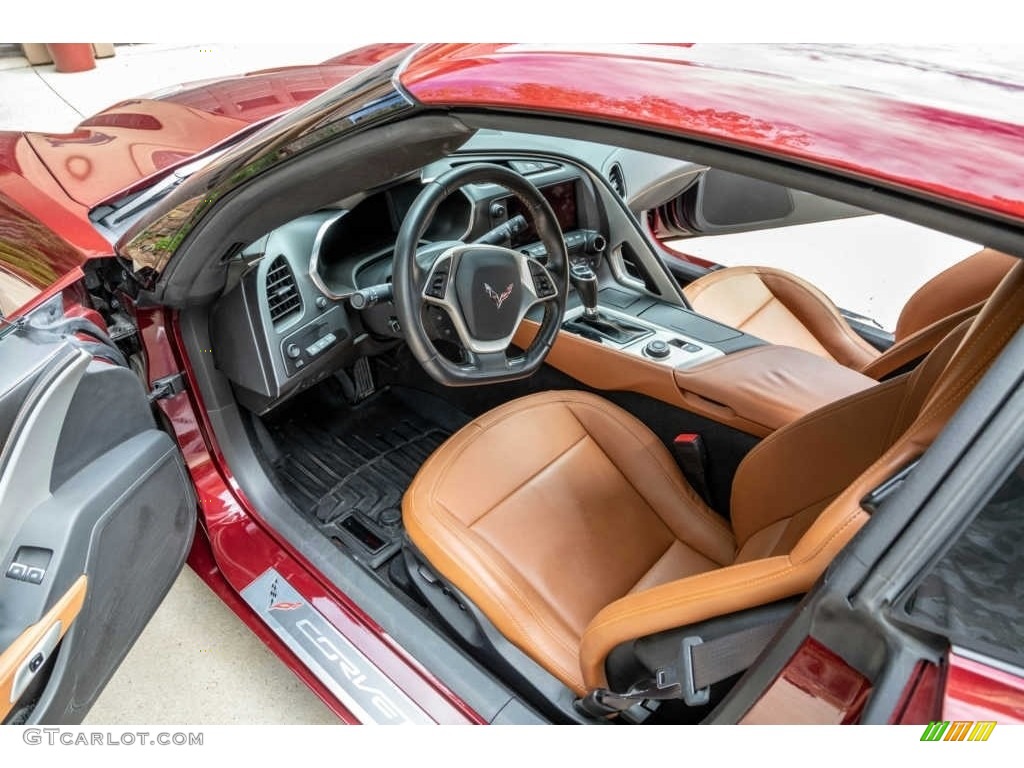 2016 Corvette Stingray Coupe - Long Beach Red Metallic Tintcoat / Kalahari photo #9