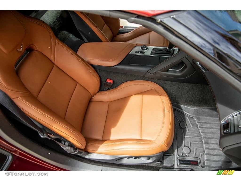 2016 Corvette Stingray Coupe - Long Beach Red Metallic Tintcoat / Kalahari photo #17
