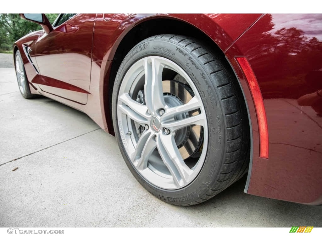2016 Corvette Stingray Coupe - Long Beach Red Metallic Tintcoat / Kalahari photo #22