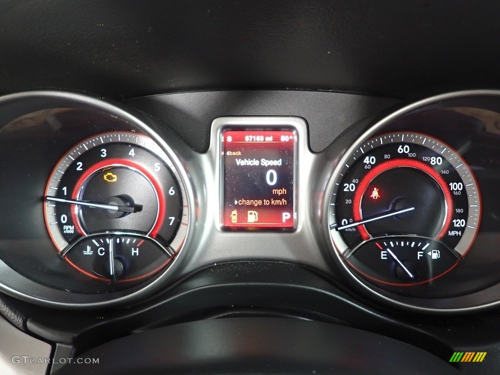 2017 Journey Crossroad - Bruiser Grey / Black photo #22