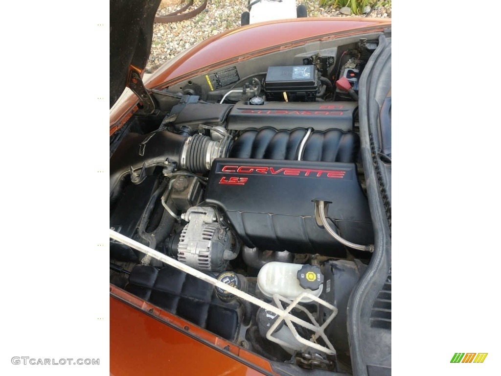 2008 Corvette Convertible - Atomic Orange Metallic / Sienna photo #20