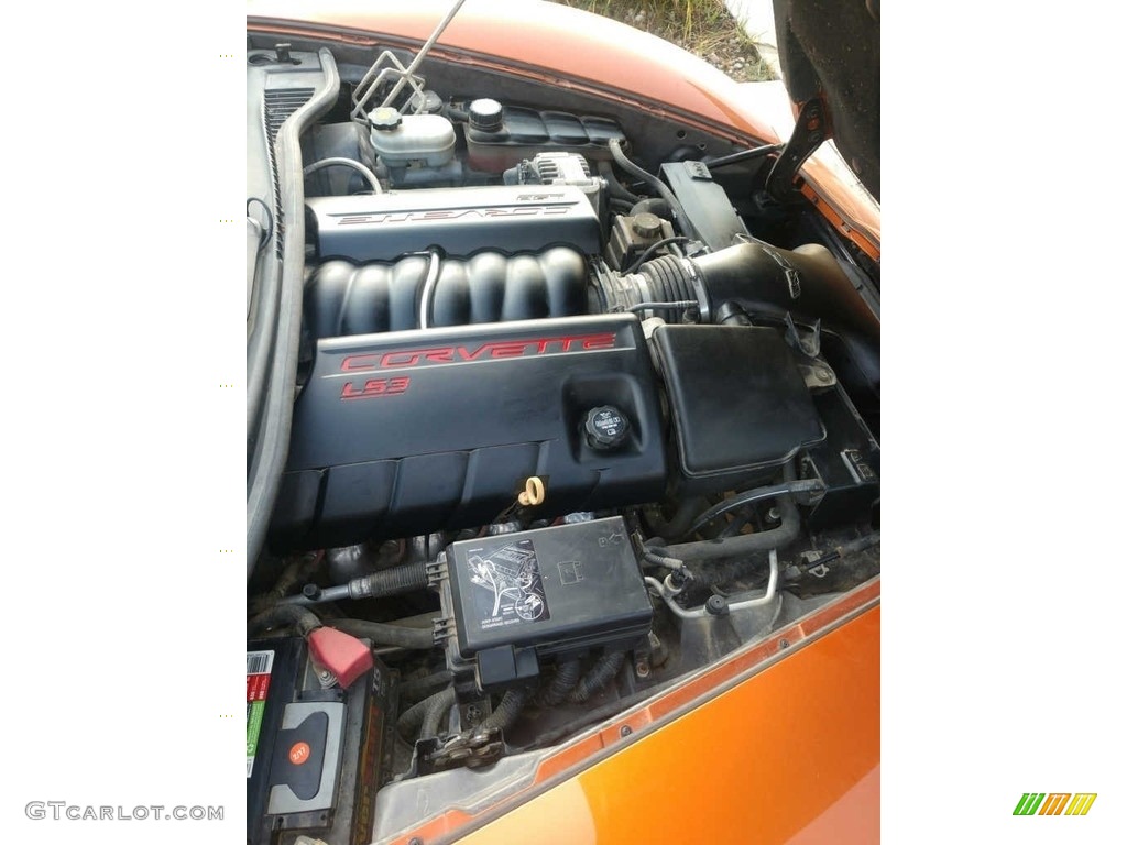 2008 Corvette Convertible - Atomic Orange Metallic / Sienna photo #22