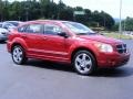 2007 Inferno Red Crystal Pearl Dodge Caliber R/T  photo #19