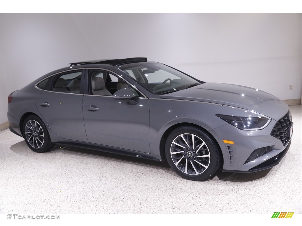 2020 Hampton Gray Hyundai Sonata Limited 144680583 Photo 23