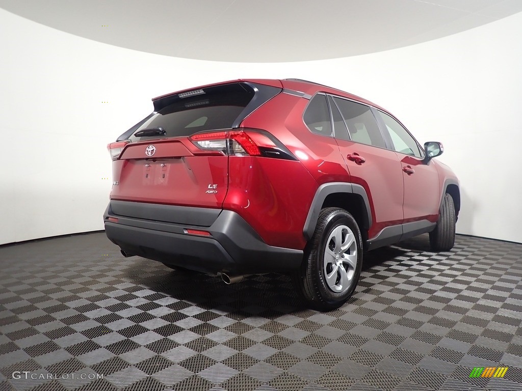 2021 RAV4 LE AWD - Ruby Flare Pearl / Black photo #16