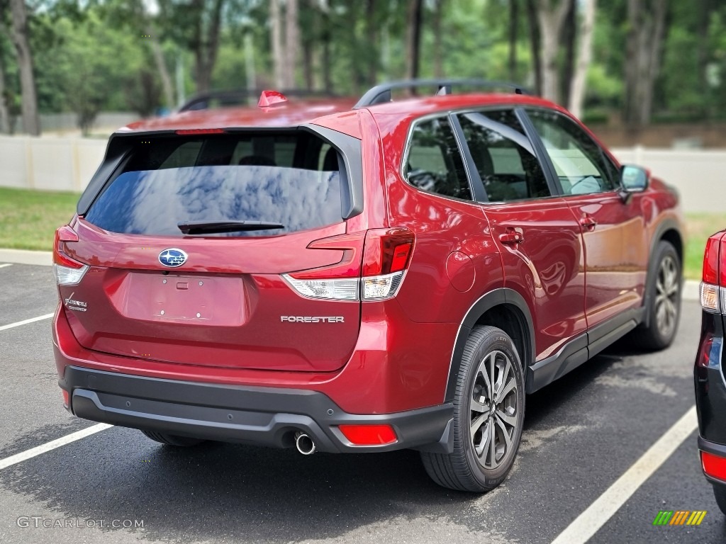 2020 Forester 2.5i Limited - Crimson Red Pearl / Gray photo #5