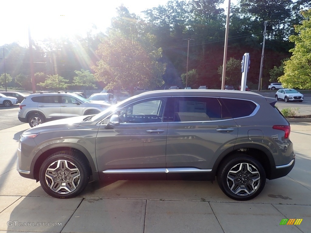 Hampton Gray 2023 Hyundai Santa Fe Limited AWD Exterior Photo #144685419