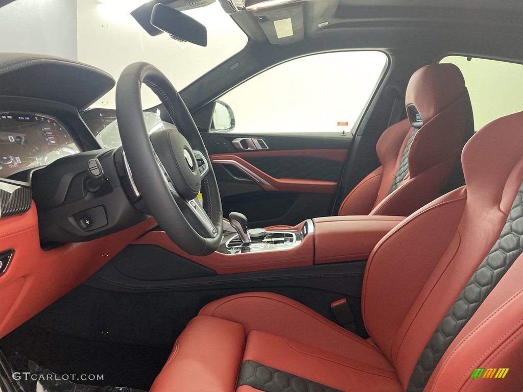 Sakhir Orange/Black Interior 2022 BMW X6 M Competition Photo #144685650