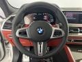 Sakhir Orange/Black Steering Wheel Photo for 2022 BMW X6 M #144685677