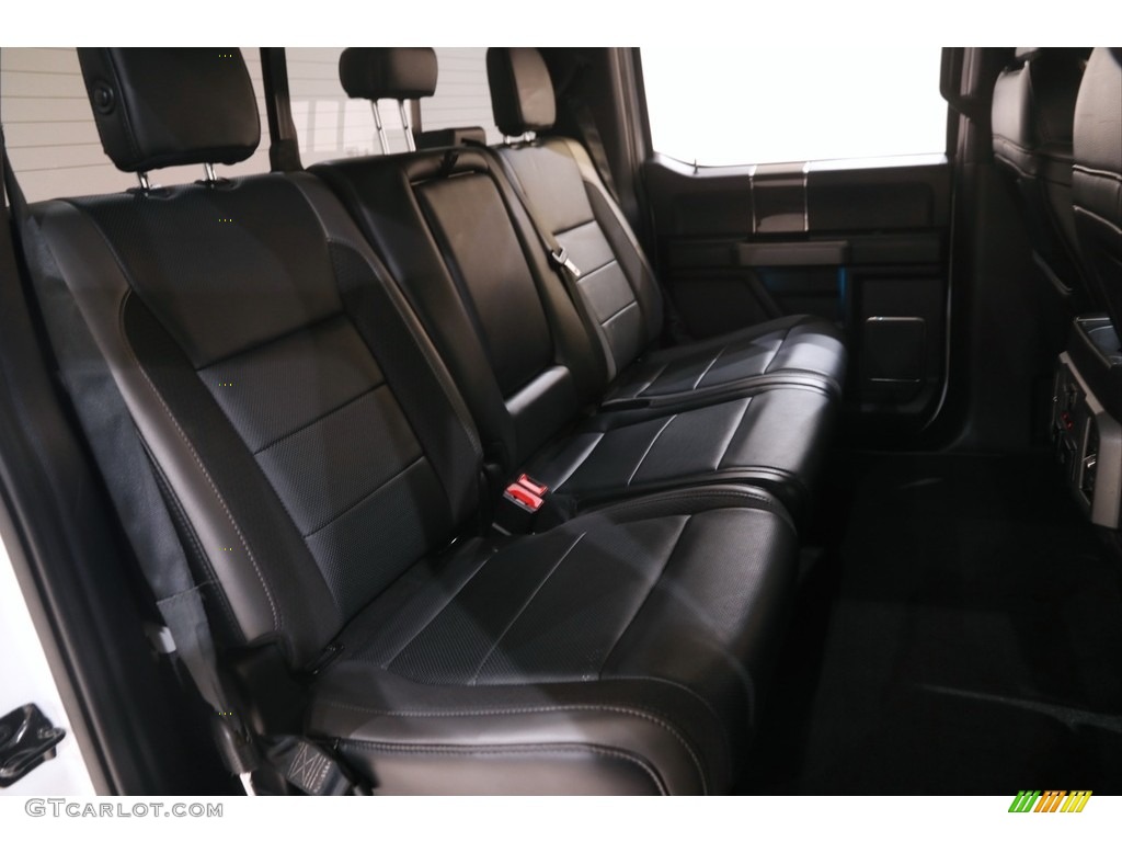 2019 Ford F150 SVT Raptor SuperCrew 4x4 Rear Seat Photo #144685715