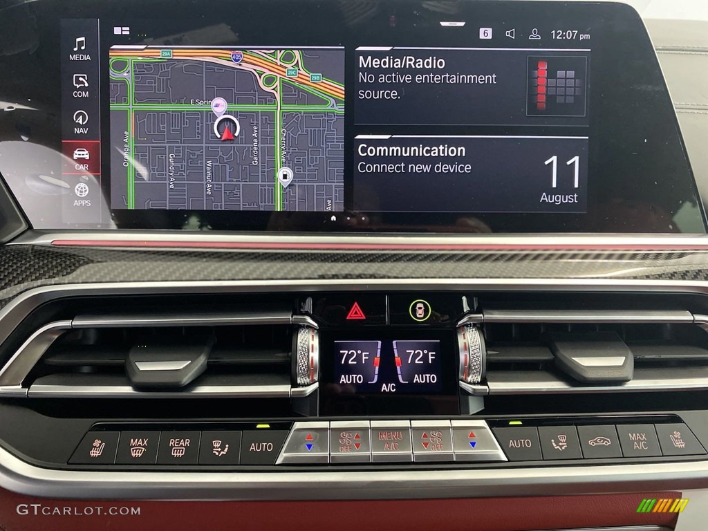 2022 BMW X6 M Competition Navigation Photo #144685782