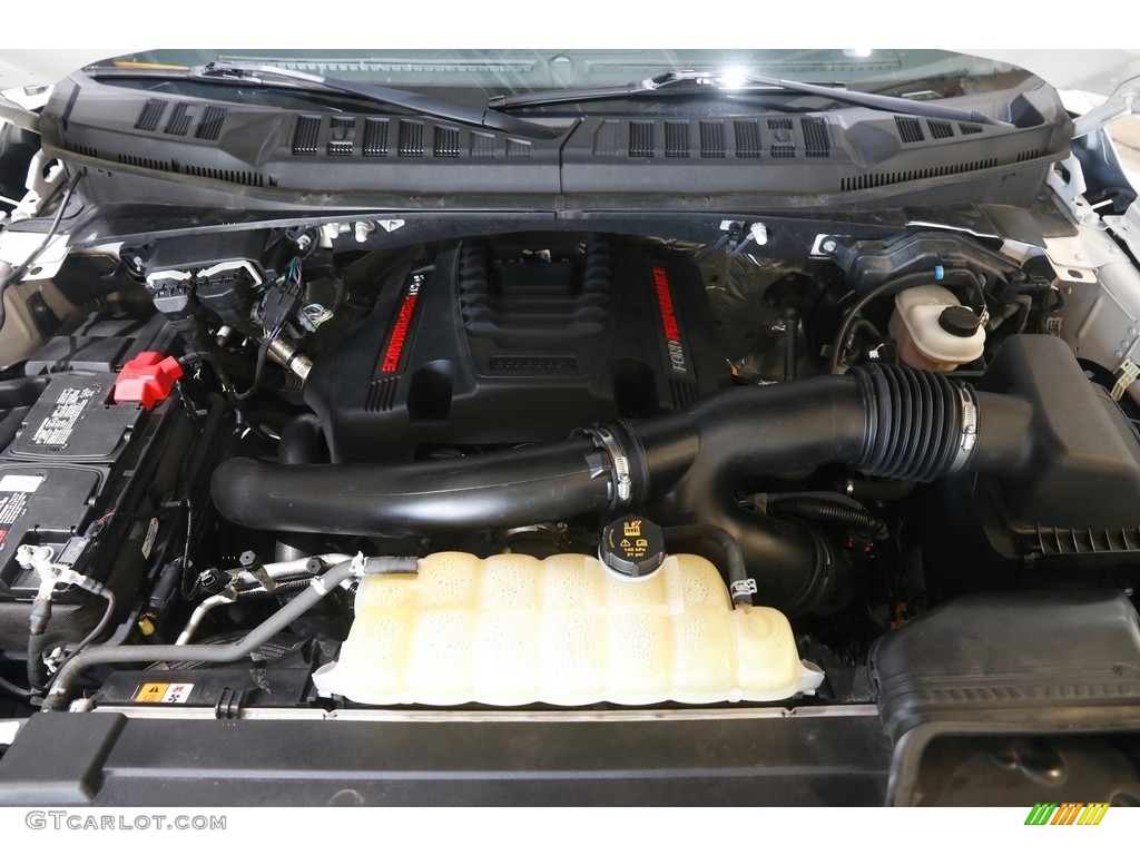 2019 Ford F150 SVT Raptor SuperCrew 4x4 3.5 Liter PFDI Twin-Turbocharged DOHC 24-Valve EcoBoost V6 Engine Photo #144685785