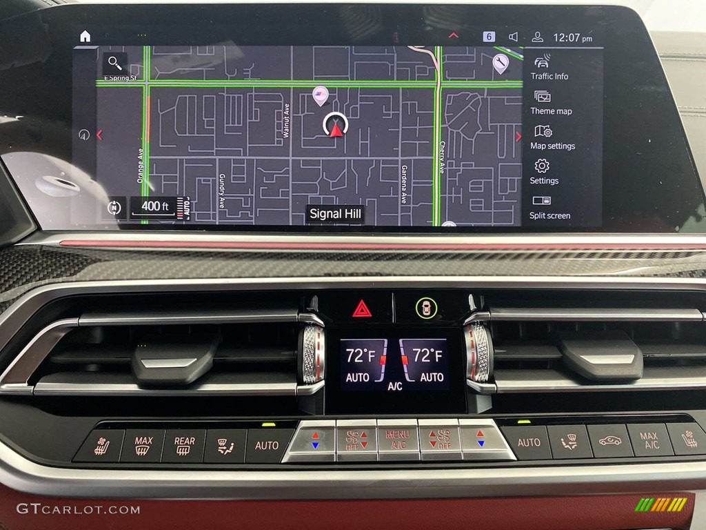 2022 BMW X6 M Competition Navigation Photo #144685806