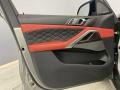 2022 BMW X6 M Sakhir Orange/Black Interior Door Panel Photo