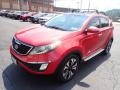 Front 3/4 View of 2013 Sportage SX