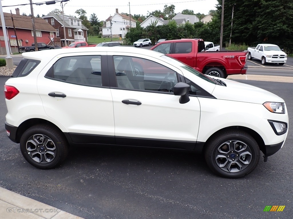 Diamond White 2022 Ford EcoSport S 4WD Exterior Photo #144686940