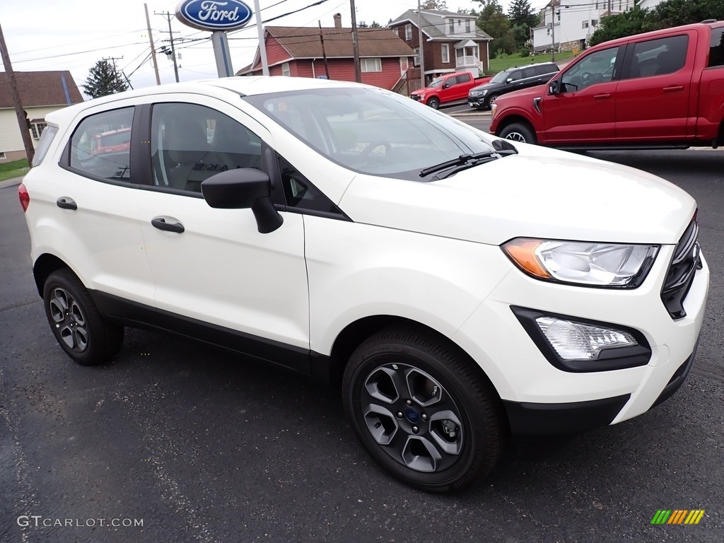 Diamond White 2022 Ford EcoSport S 4WD Exterior Photo #144686964