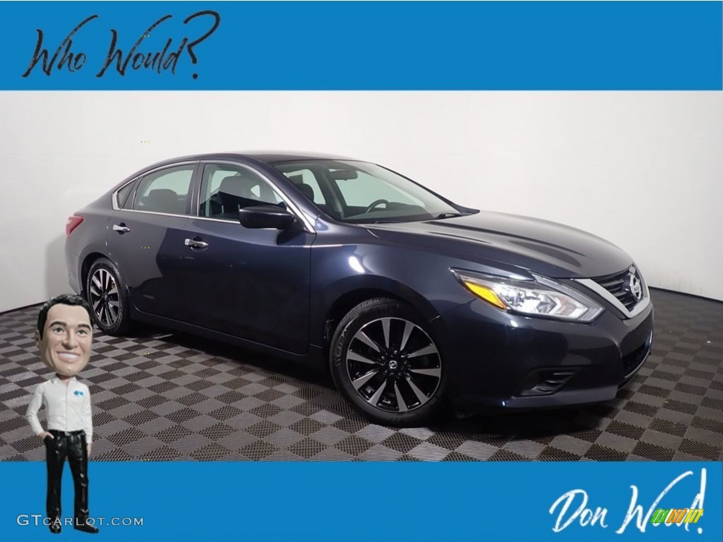 2018 Altima 2.5 SV - Storm Blue / Charcoal photo #1