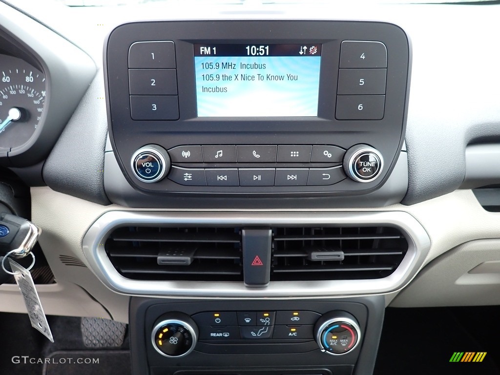 2022 EcoSport S 4WD - Diamond White / Medium Stone photo #20